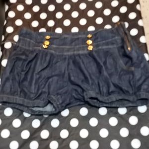 GOODTIME DRESSY JEAN SHORTS